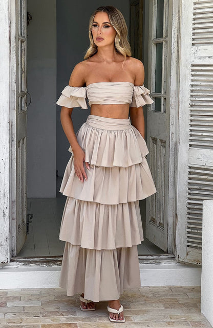 Top Beige Joy Donne