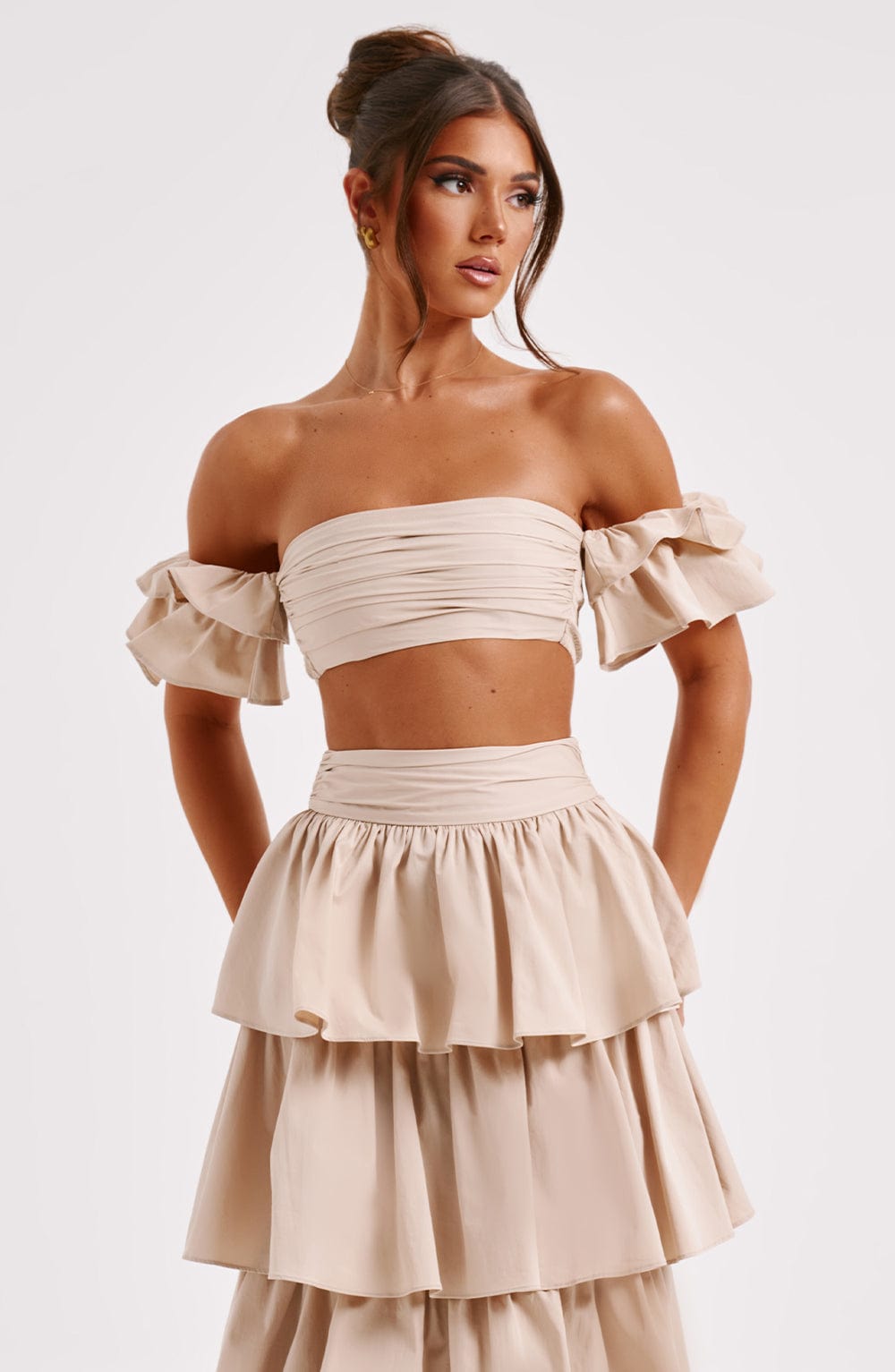 Top Beige Joy Donne