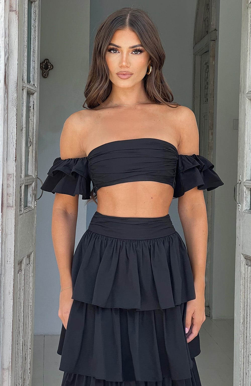 Top Donna Joy Nero
