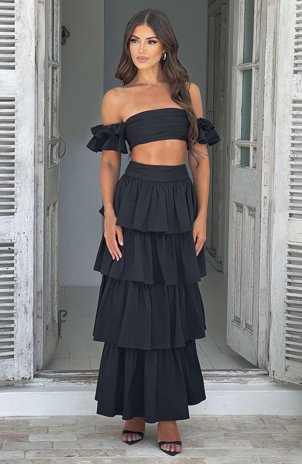 Top Donna Joy Nero
