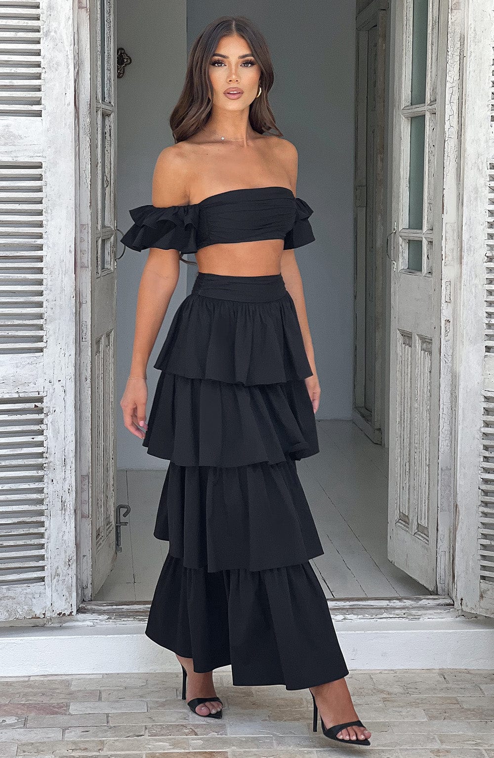 Top Donna Joy Nero