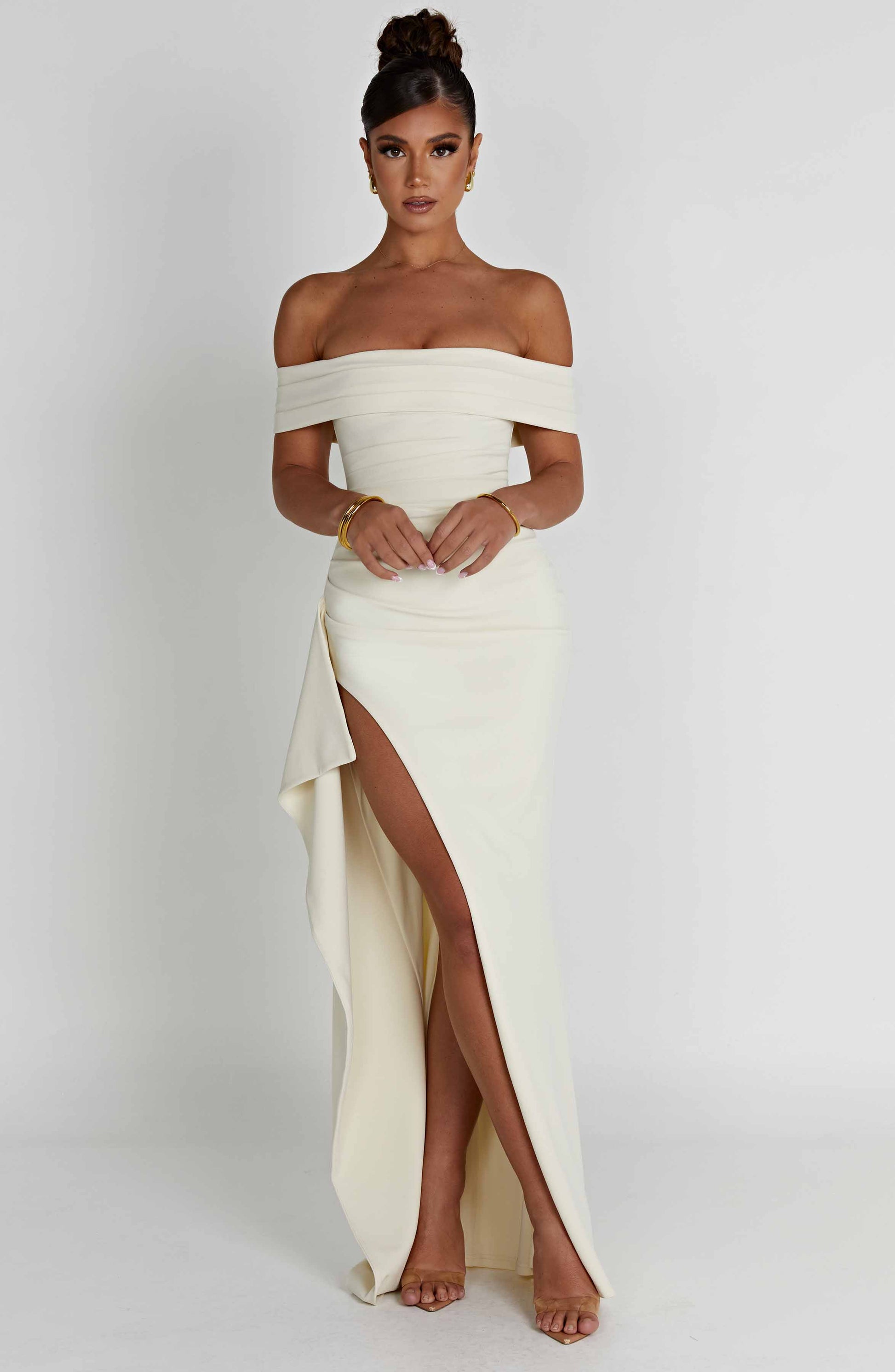 Abito Maxi Joyce - Colore Avorio