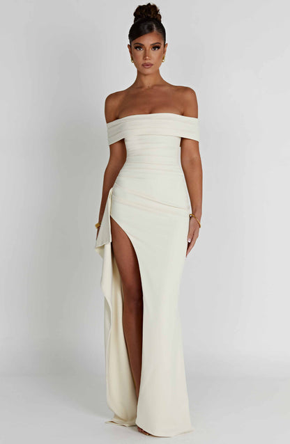Abito Maxi Joyce - Colore Avorio