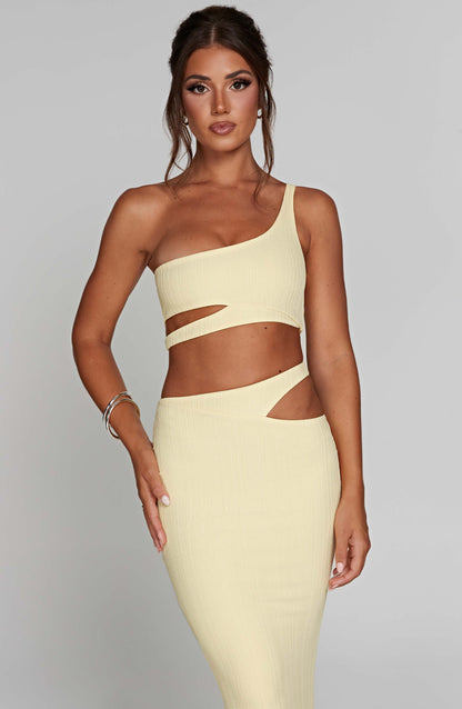 Top Kaela Limone Donna