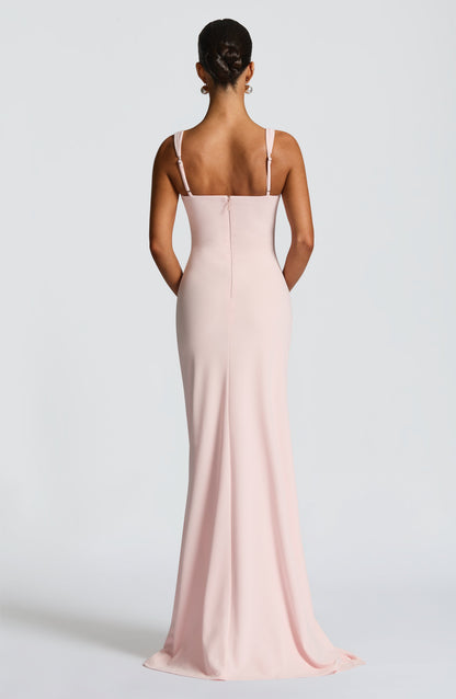 Abito Maxi Katana Rosa