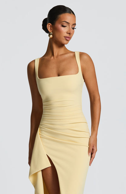 Abito Maxi Giallo