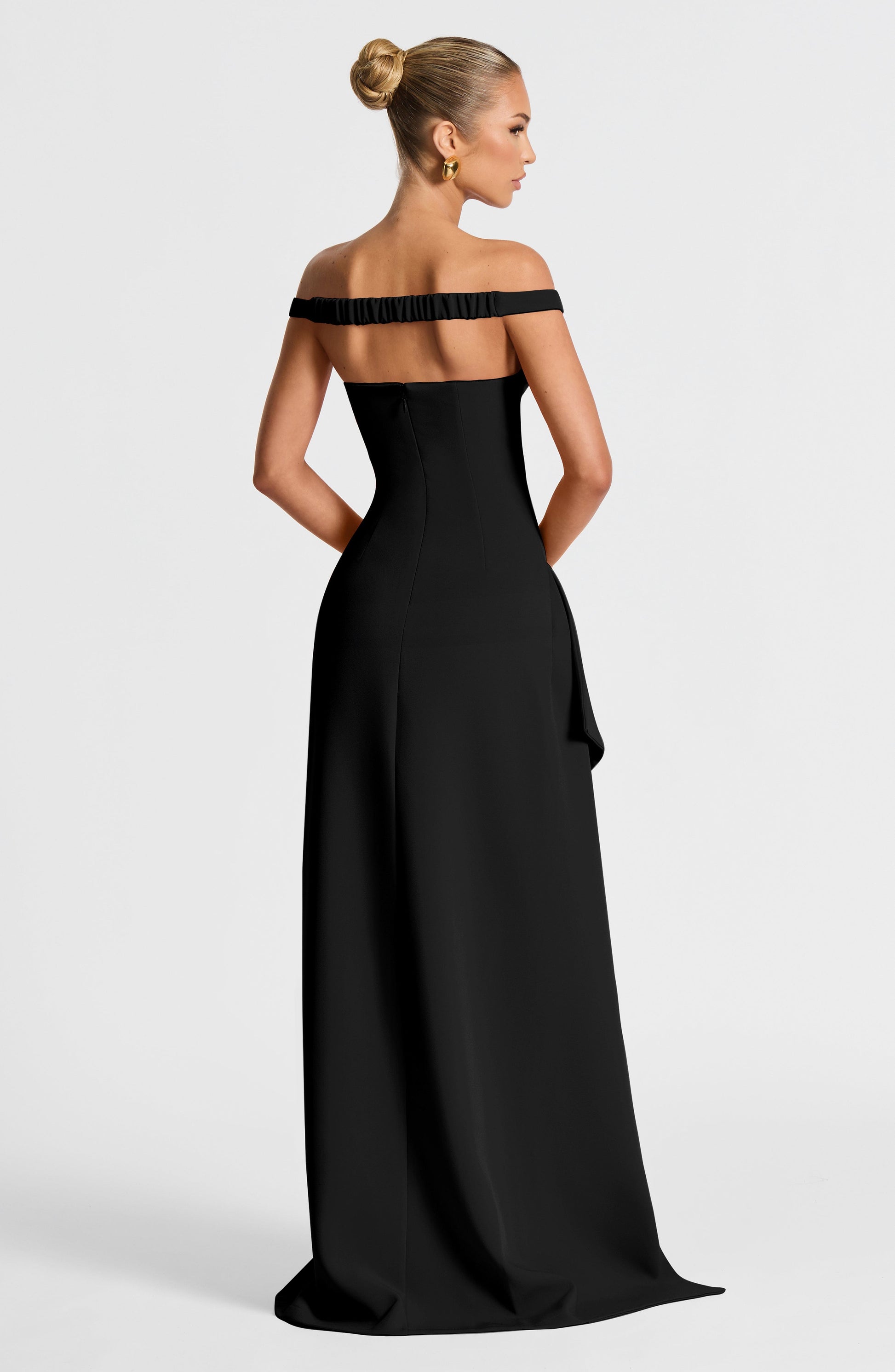 Khalesia Maxi Abito Nero