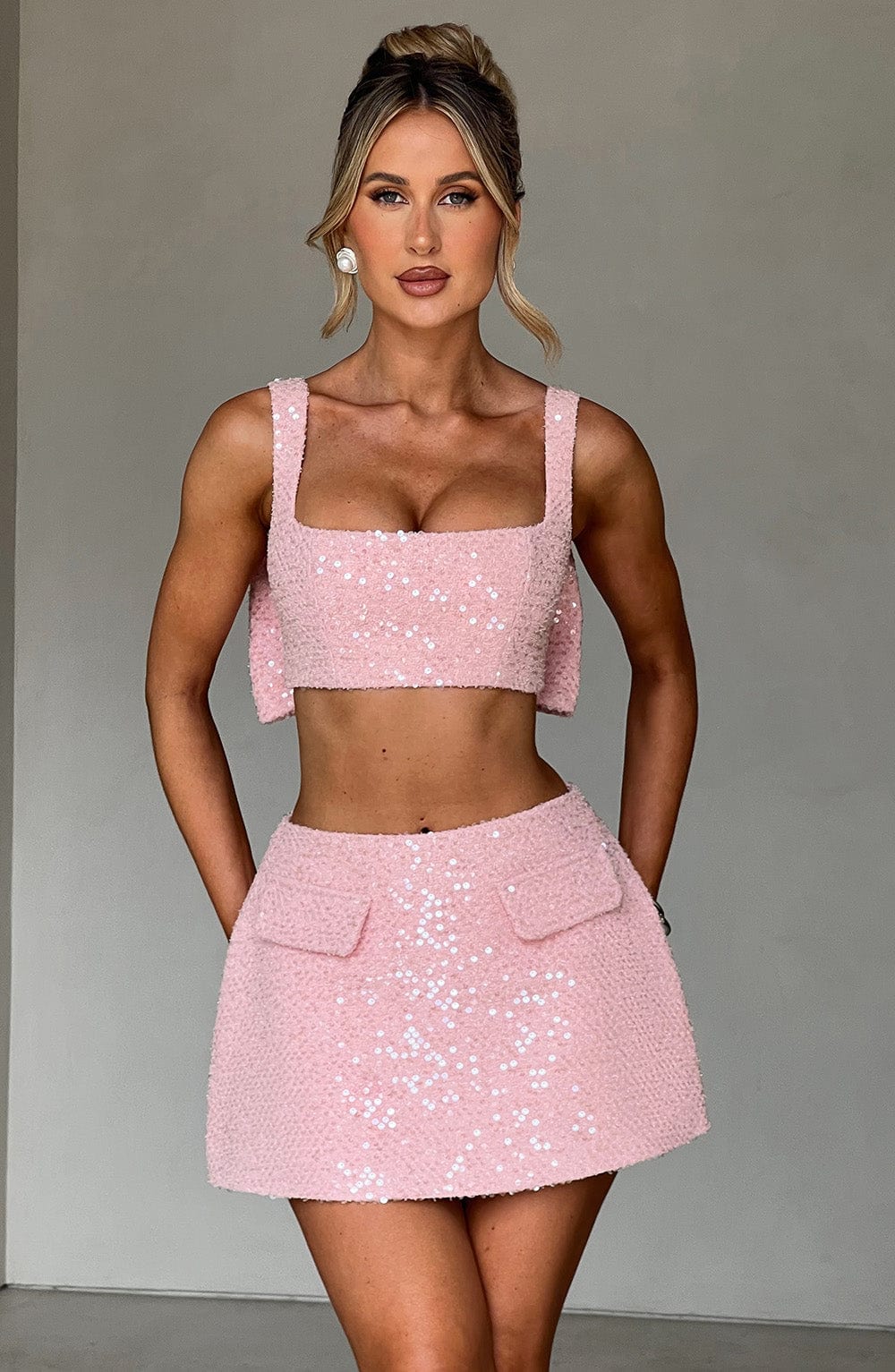 Top Kiri Rosa Donna