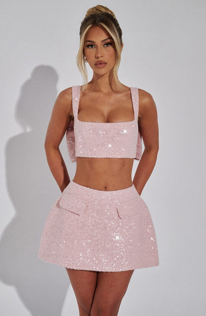Top Kiri Rosa Donna