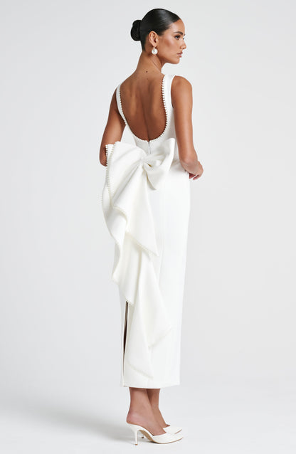 Vestito Midaxi Lana Ivory