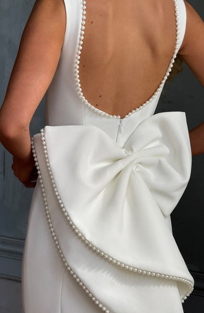 Vestito Midaxi Lana Ivory