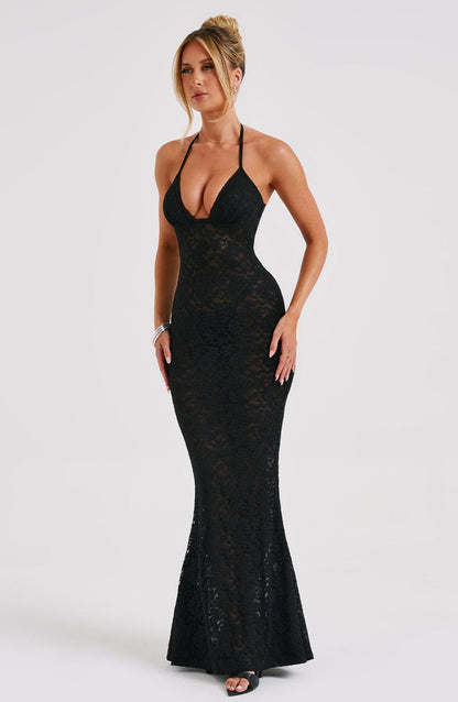 Abito Maxi Leilina Nero