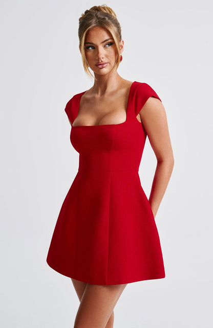 Abito Mini Rosso