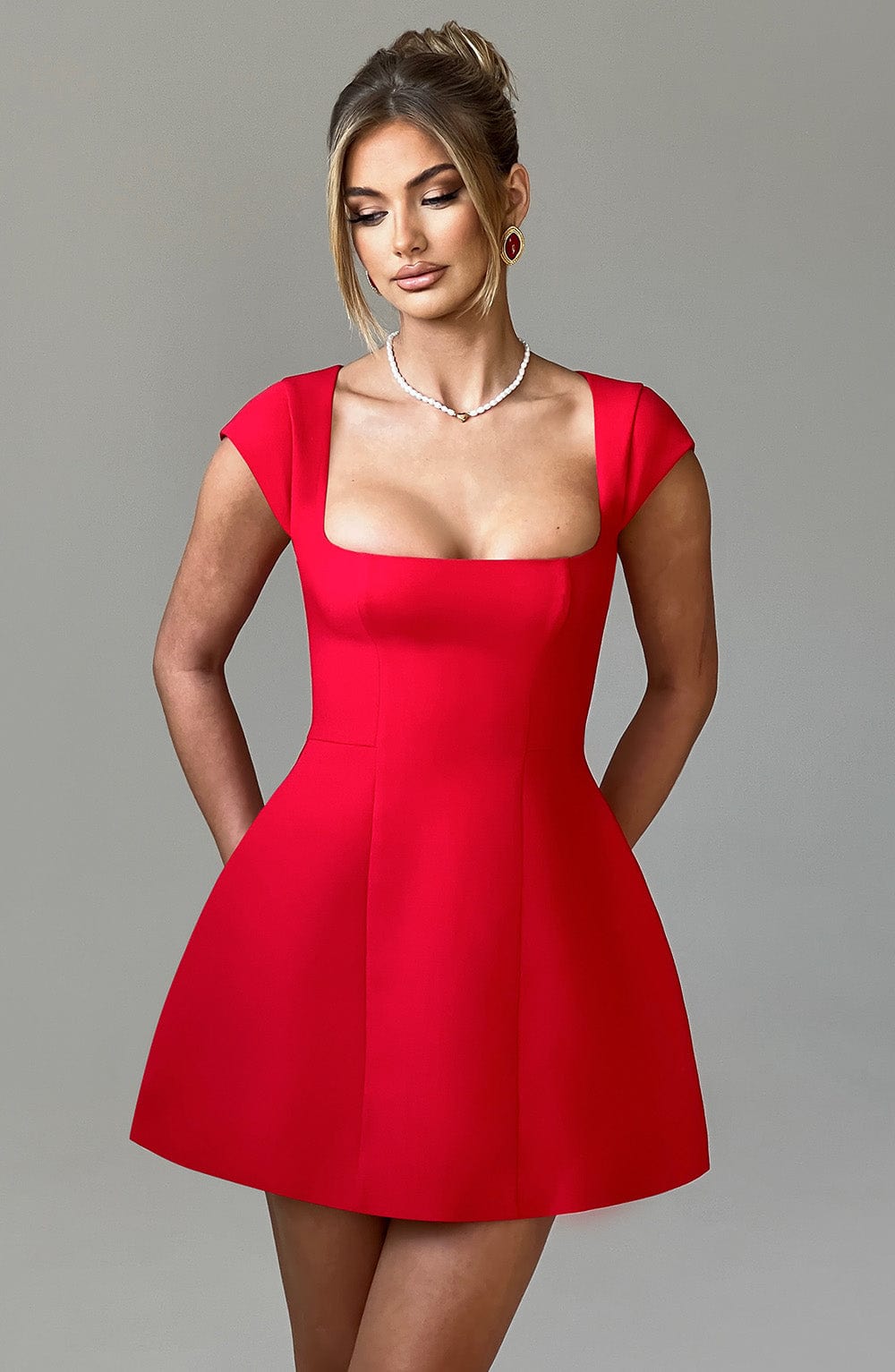 Abito Mini Rosso
