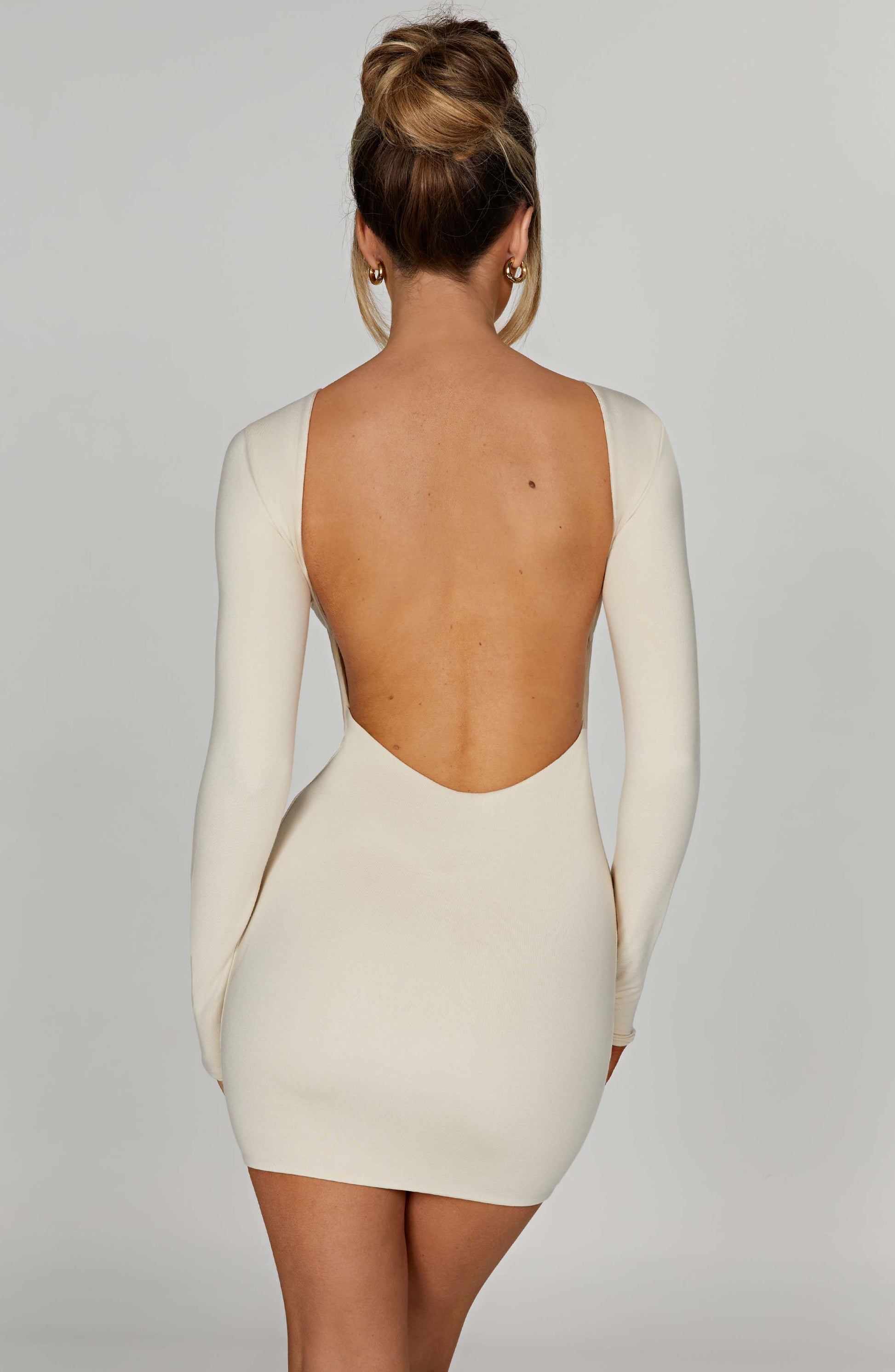 Liana Mini Dress Abito Cream