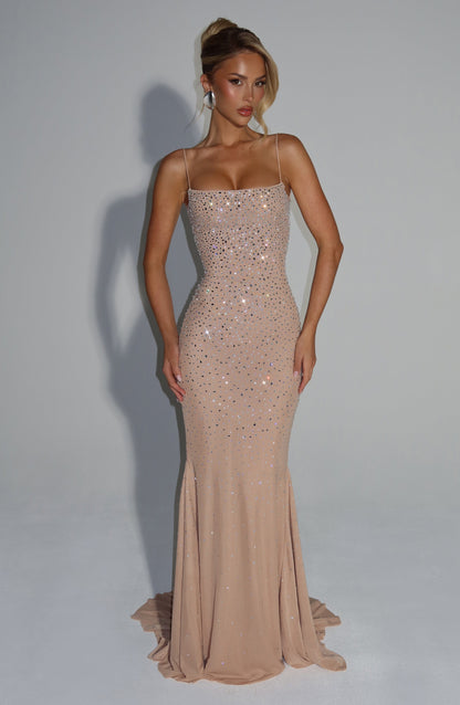 Lorelei Gown - Nude Dress Babyboo Fashion Premium Exclusive Design