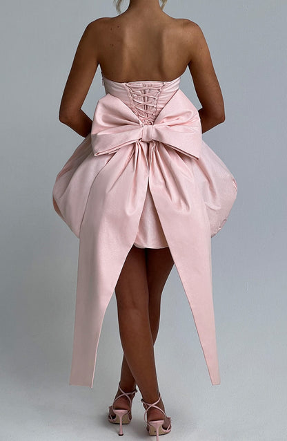 Abito Mini Lotus Rosa