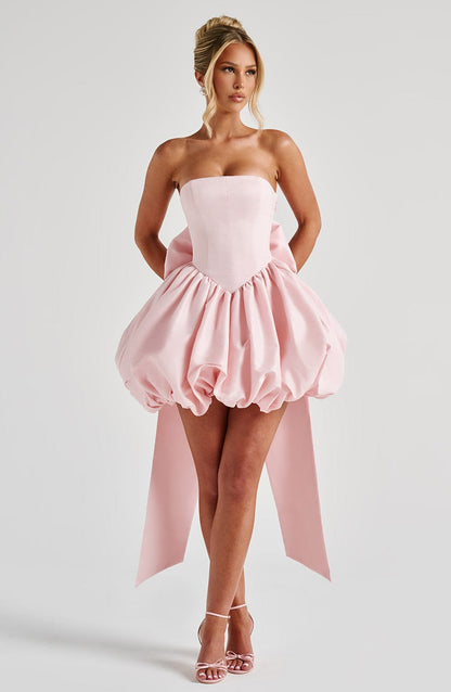 Abito Mini Lotus Rosa