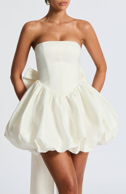 Vestito Mini Lotus Ivory