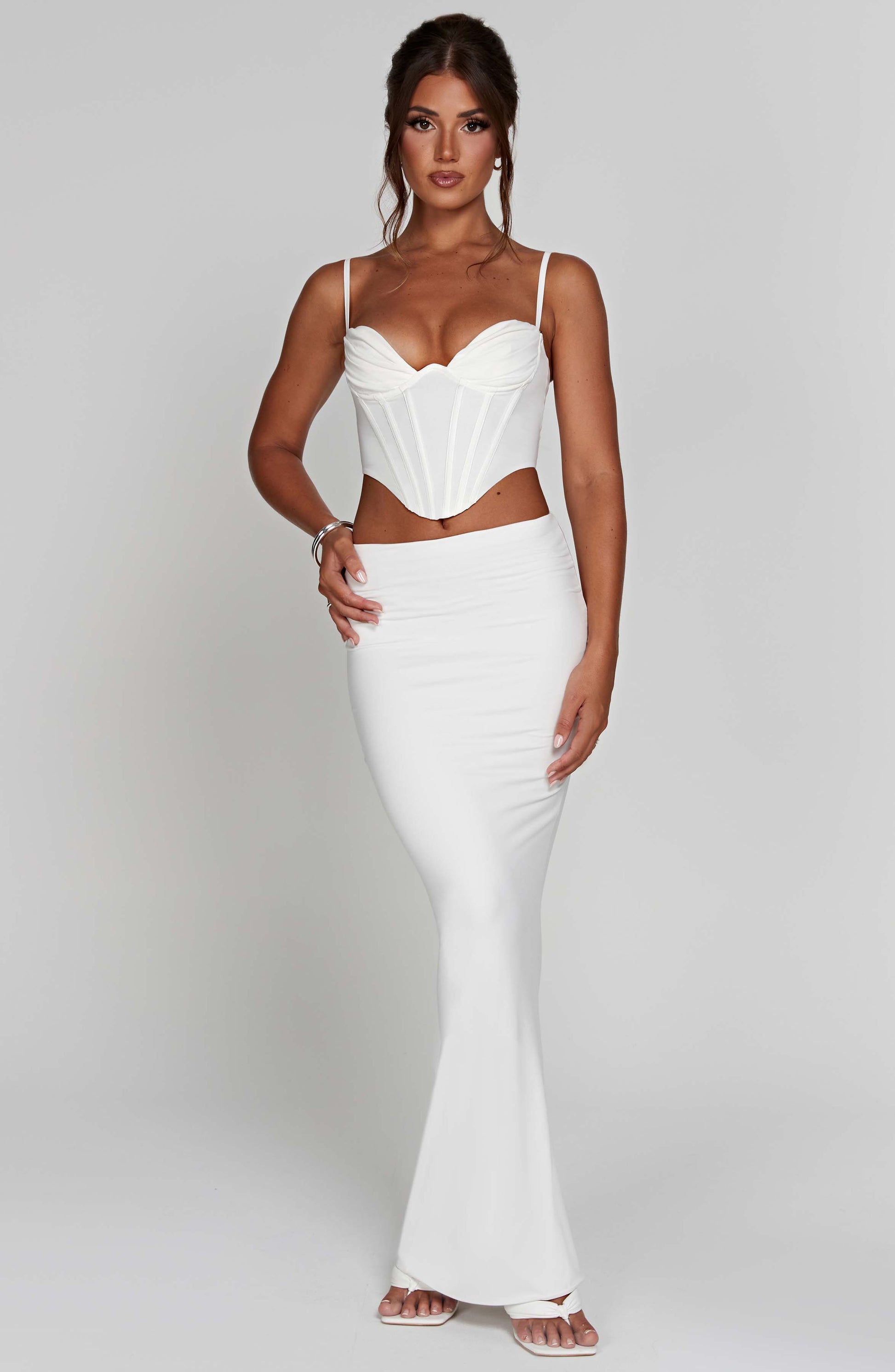 Corsetto Bianco Donna
