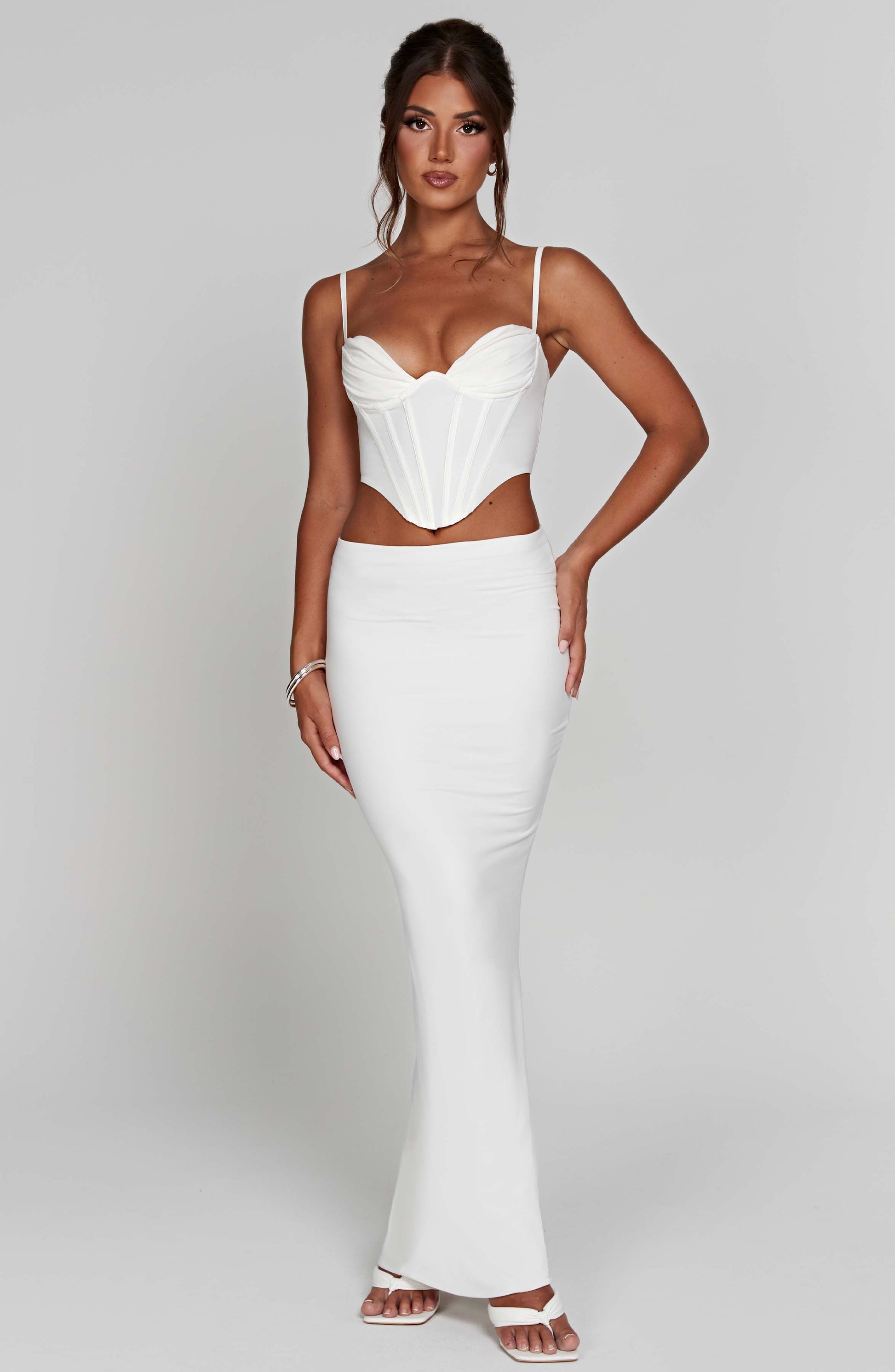 Corsetto Bianco Donna