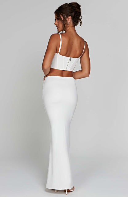 Corsetto Bianco Donna