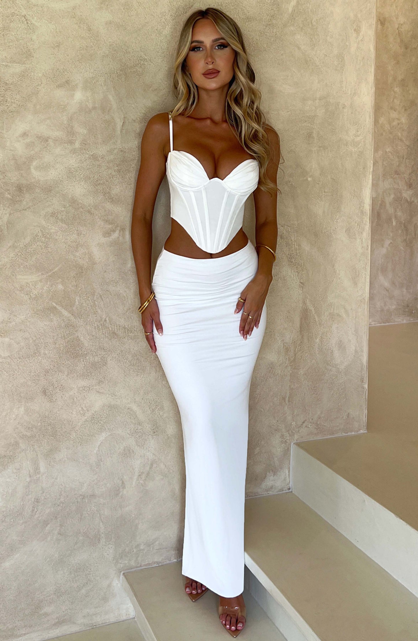 Corsetto Bianco Donna