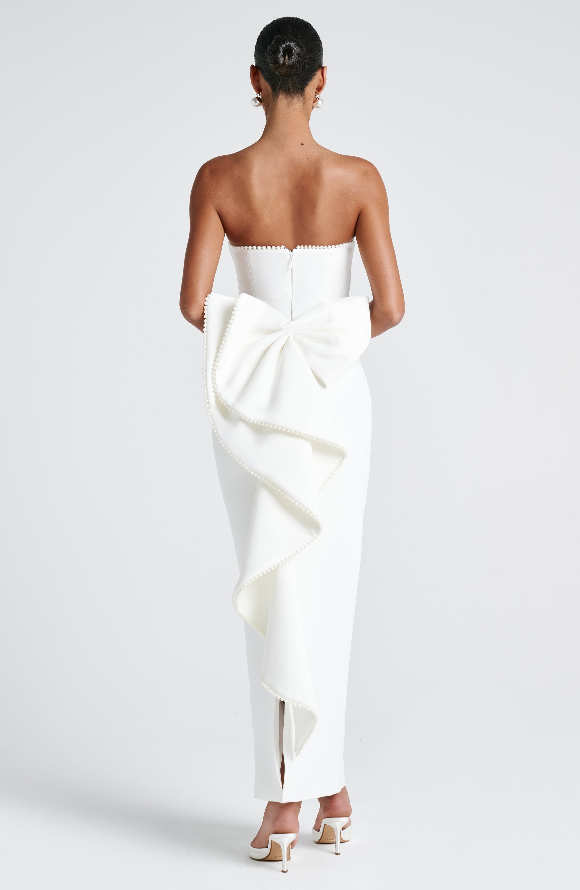 Abito Maxi Magnolia - Avorio