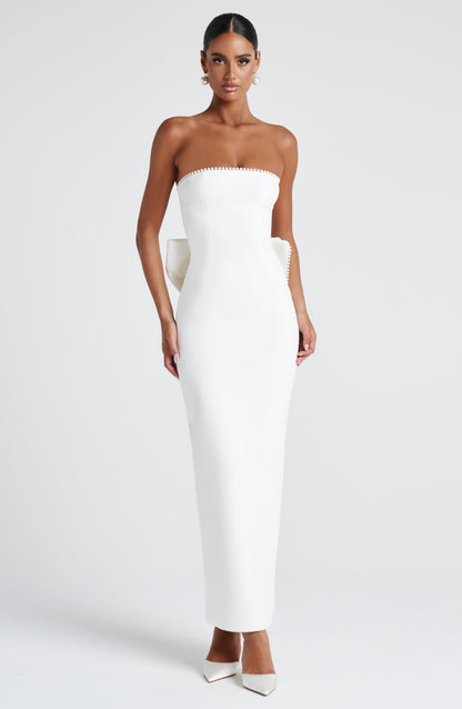 Abito Maxi Magnolia - Avorio
