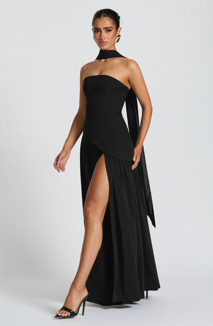 Abito Maxi Maliyah Nero