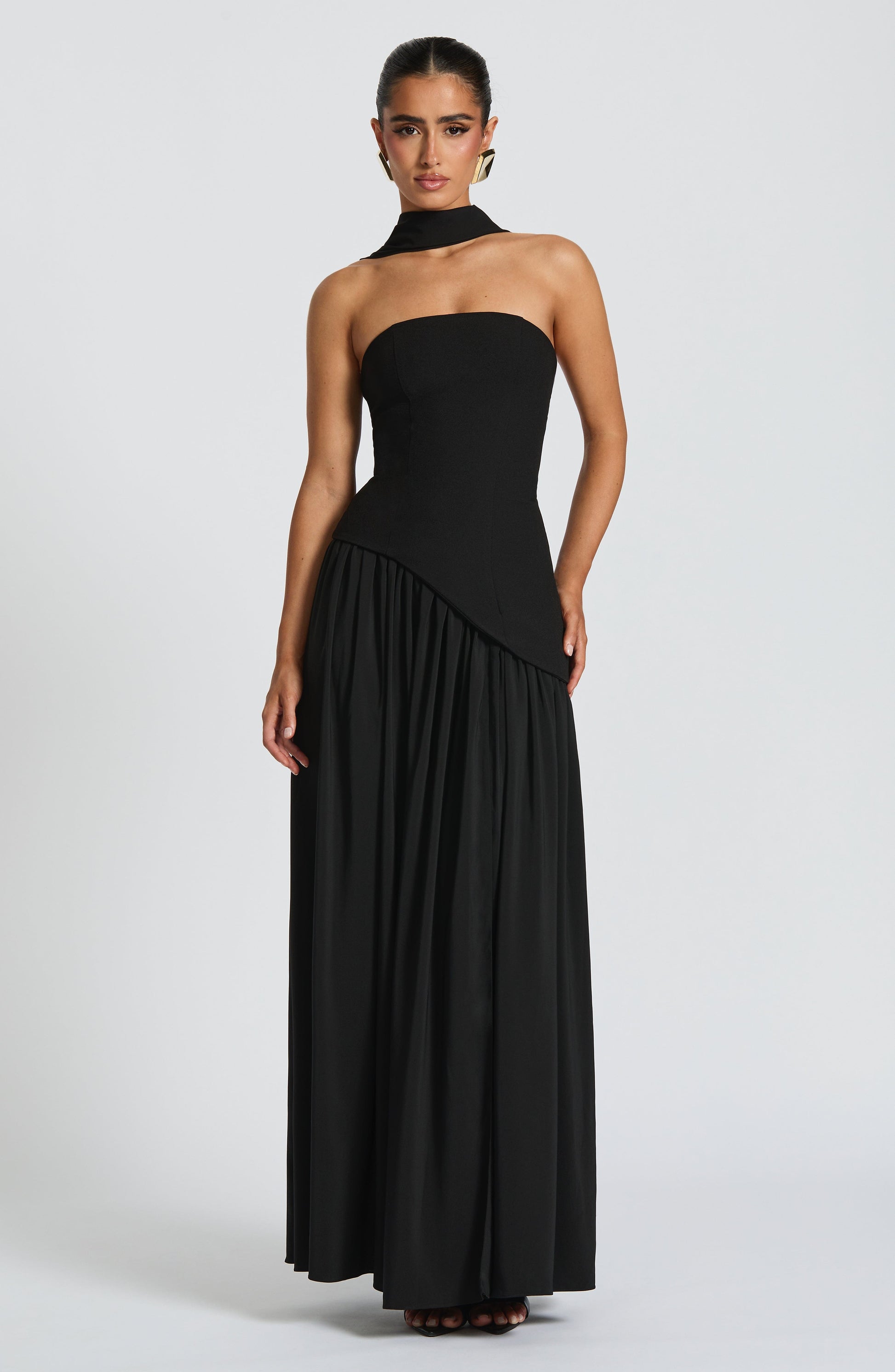 Abito Maxi Maliyah Nero
