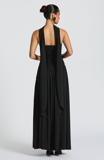 Abito Maxi Maliyah Nero