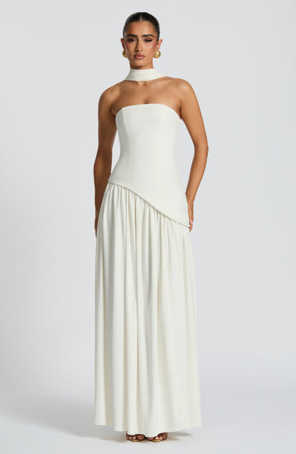 Abito Maxi da Sposa in Avorio