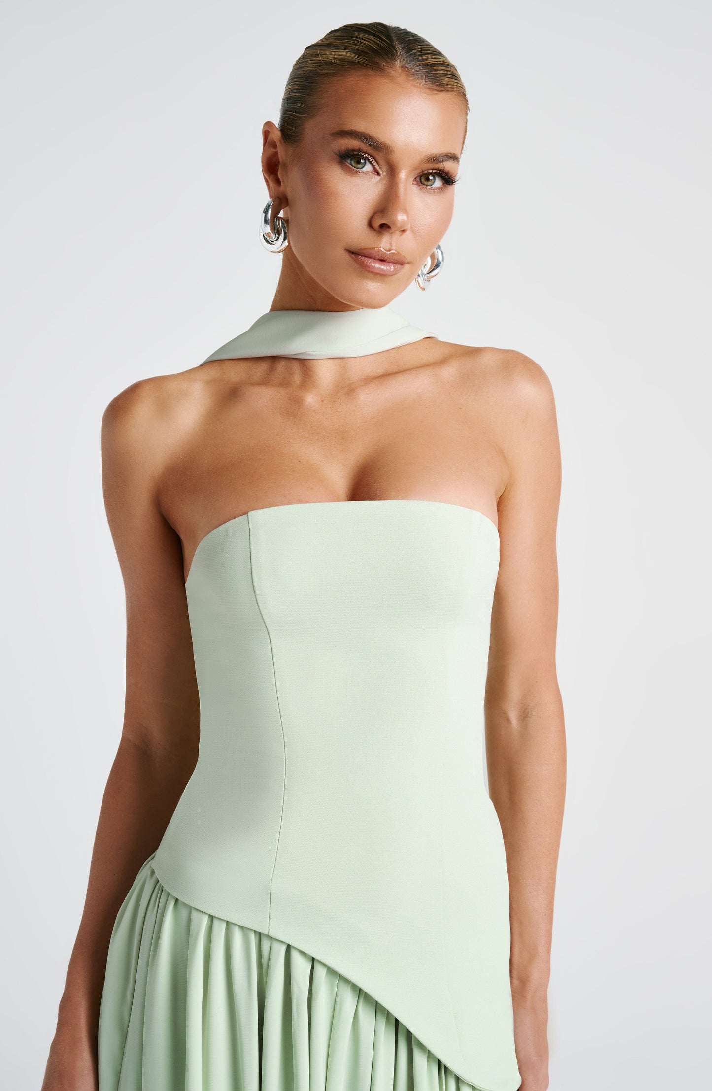 Maliyah Maxi Abito da Sera Verde