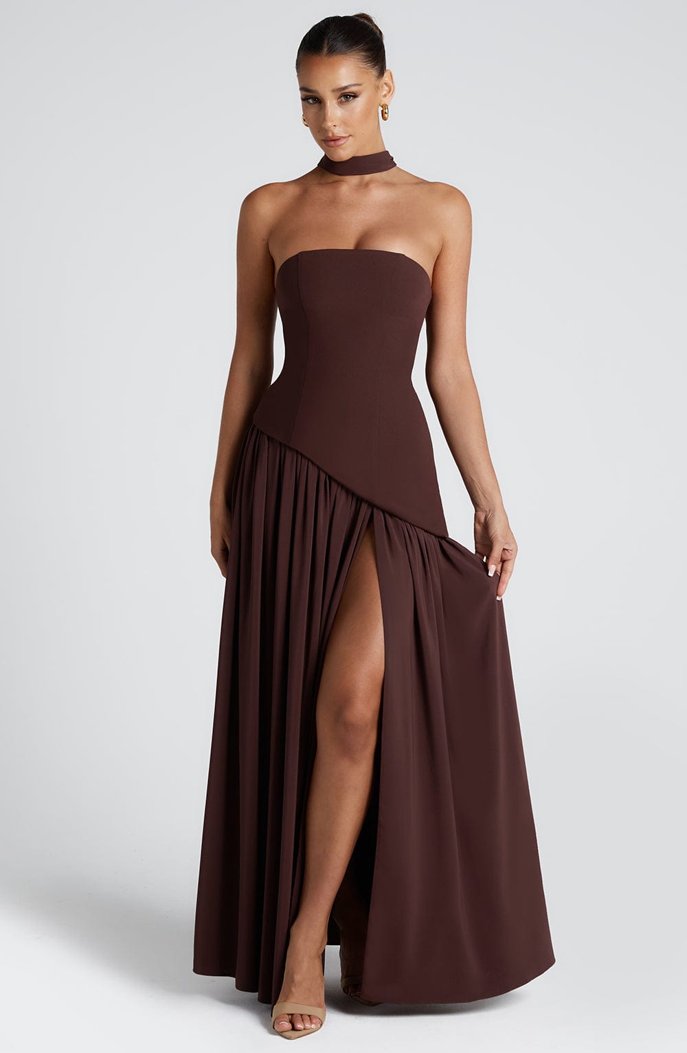 Maliyah Maxi Dress Plum