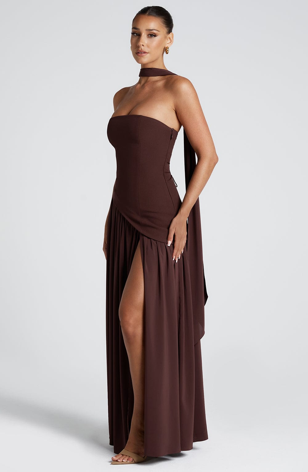 Maliyah Maxi Dress Plum
