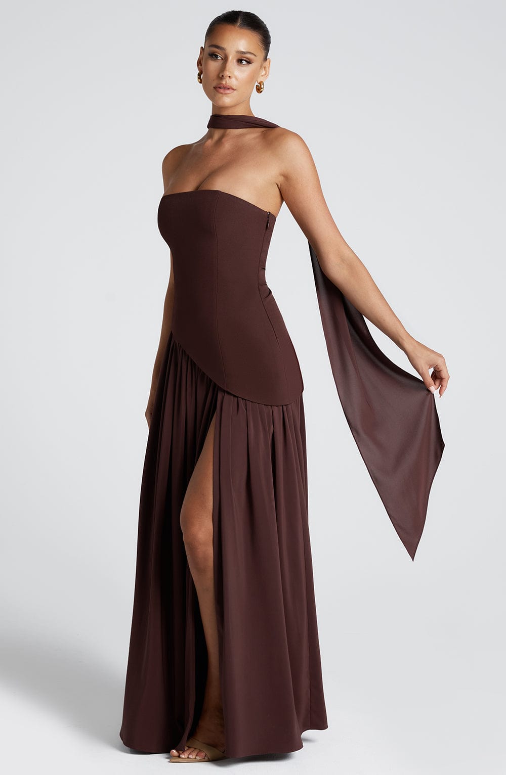 Maliyah Maxi Dress Plum