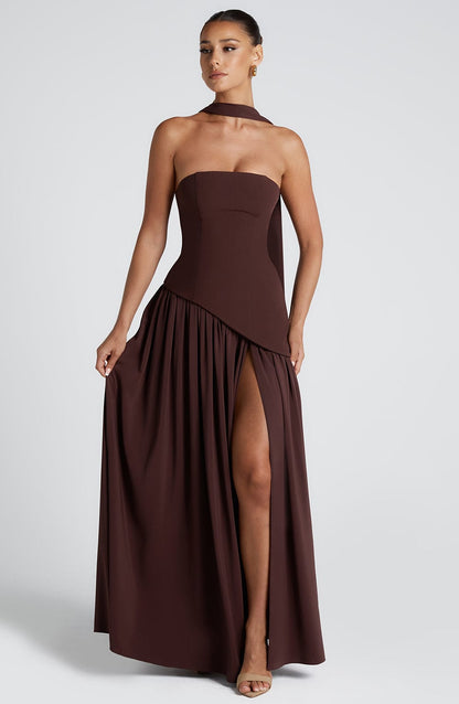 Maliyah Maxi Dress Plum
