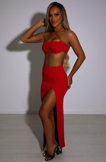 Gonna Maxi Rossa