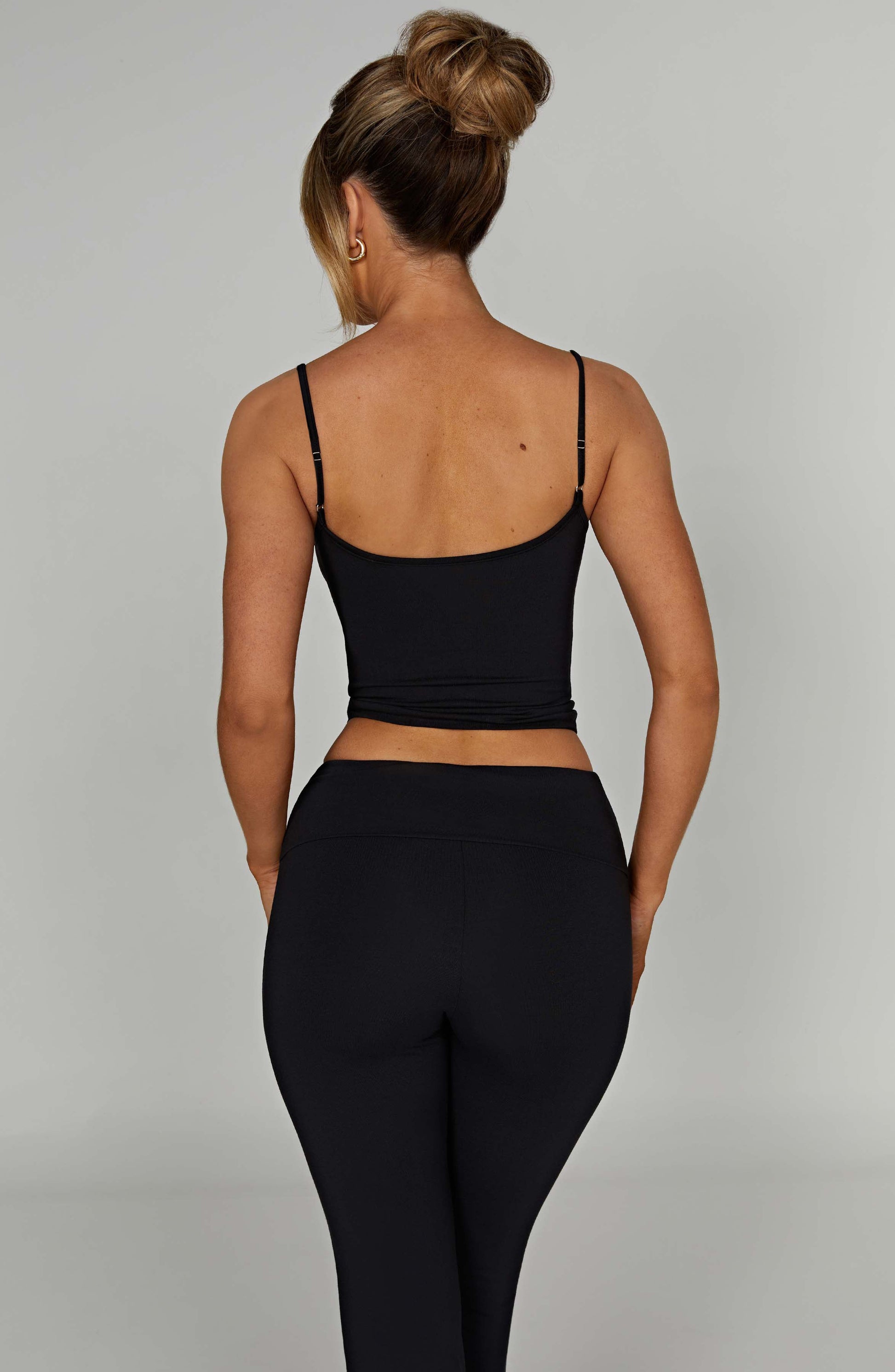 Top Marie Nero Moda Donna