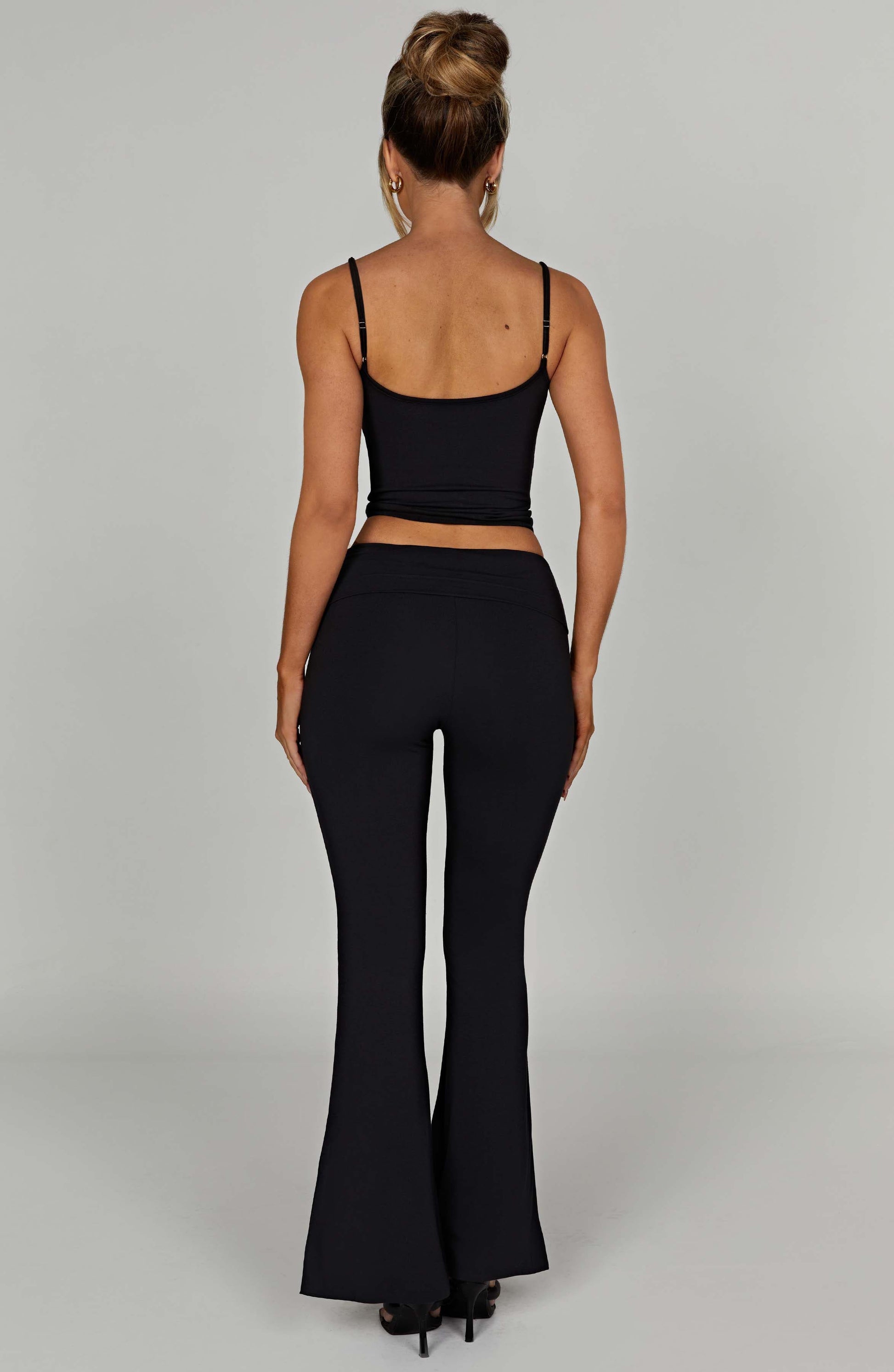 Top Marie Nero Moda Donna