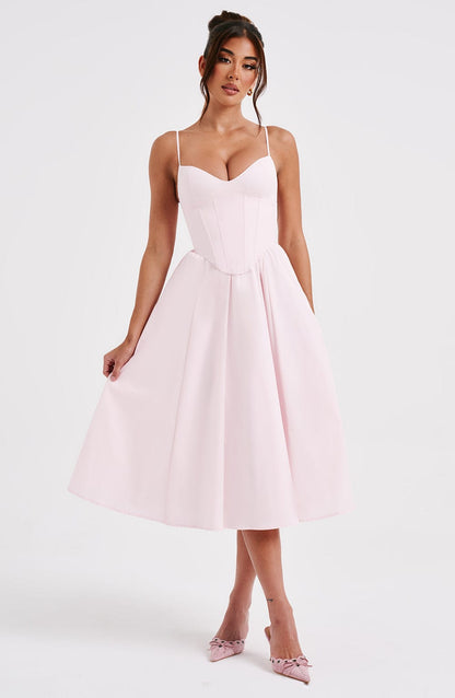 Vestito da sera rosa