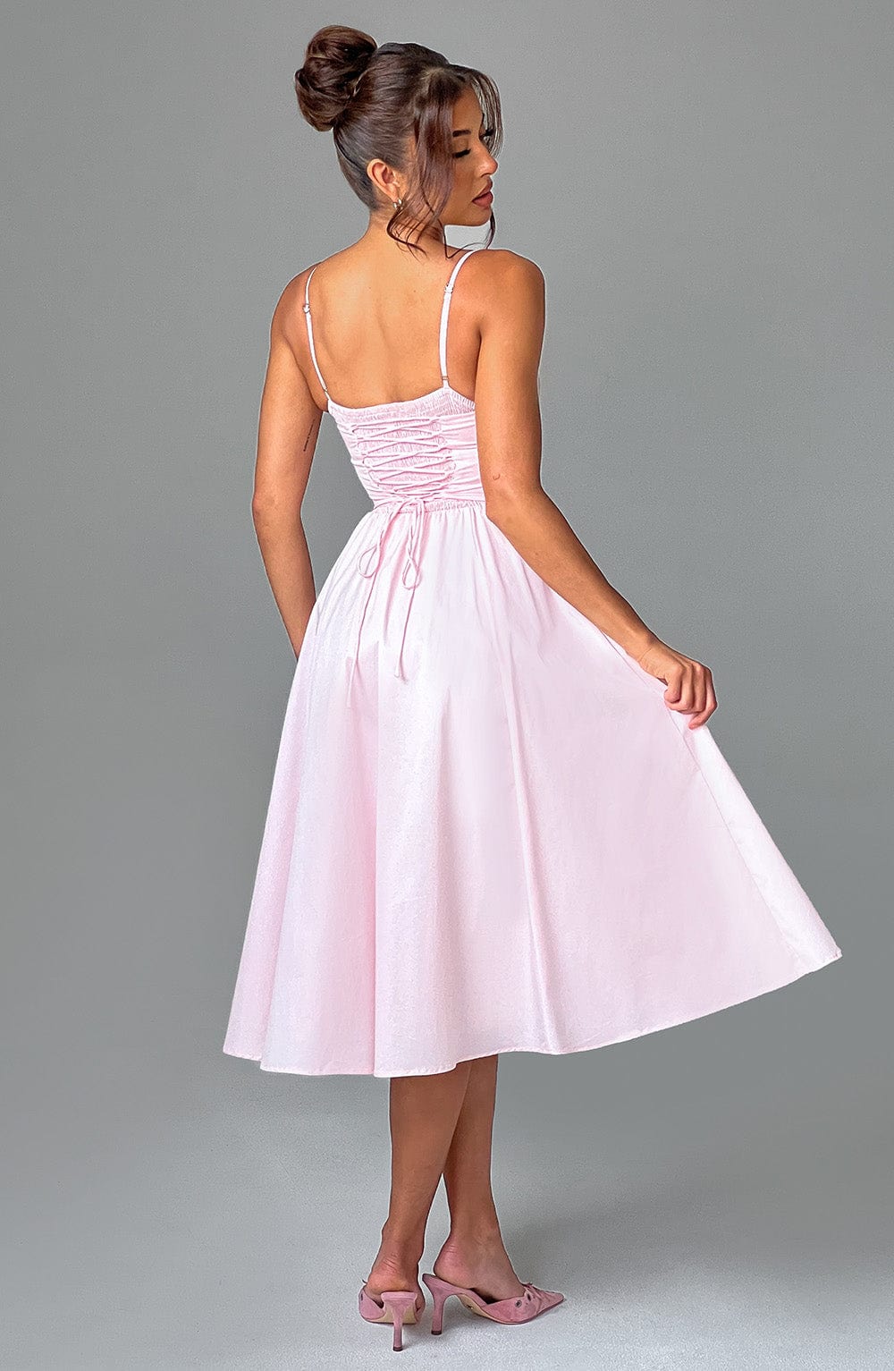 Vestito da sera rosa