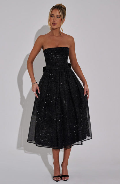 Vestito Midi Marissa Nero