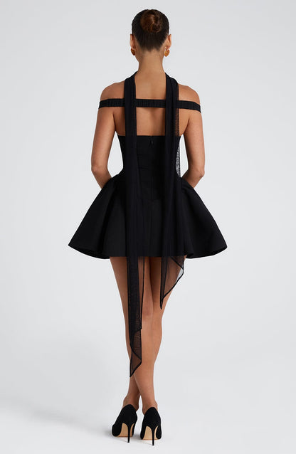 Abito Mini Nero Donna