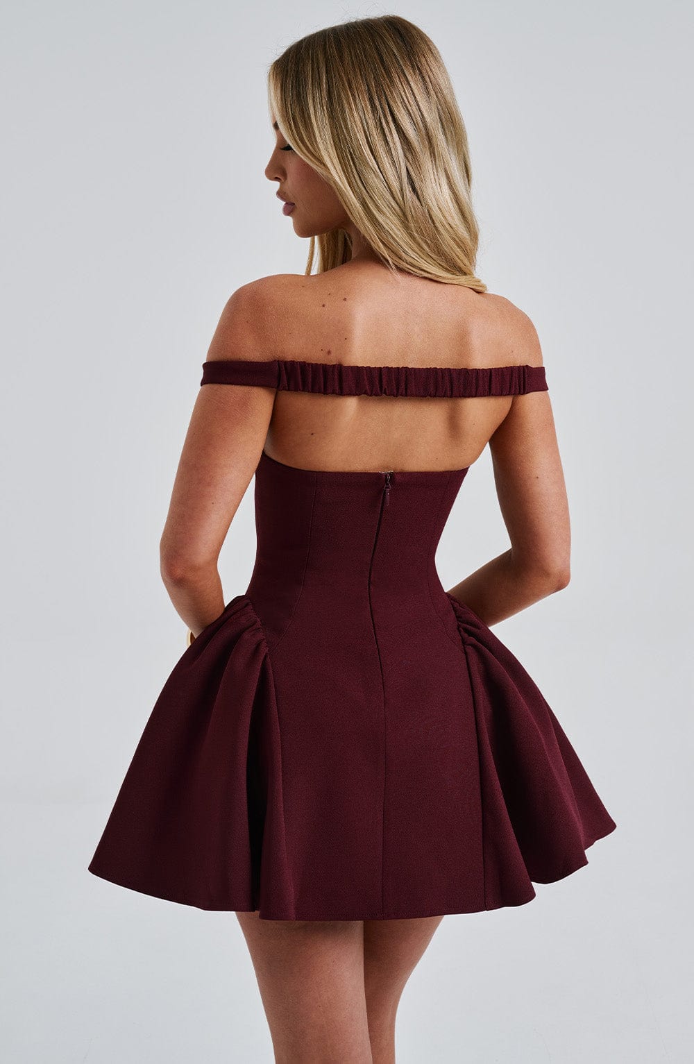 Mini Vestito Marla - Cherry Lacquer
