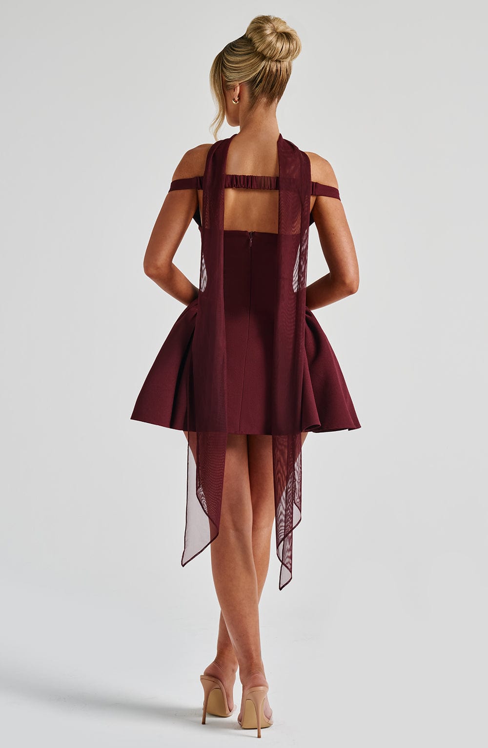 Mini Vestito Marla - Cherry Lacquer