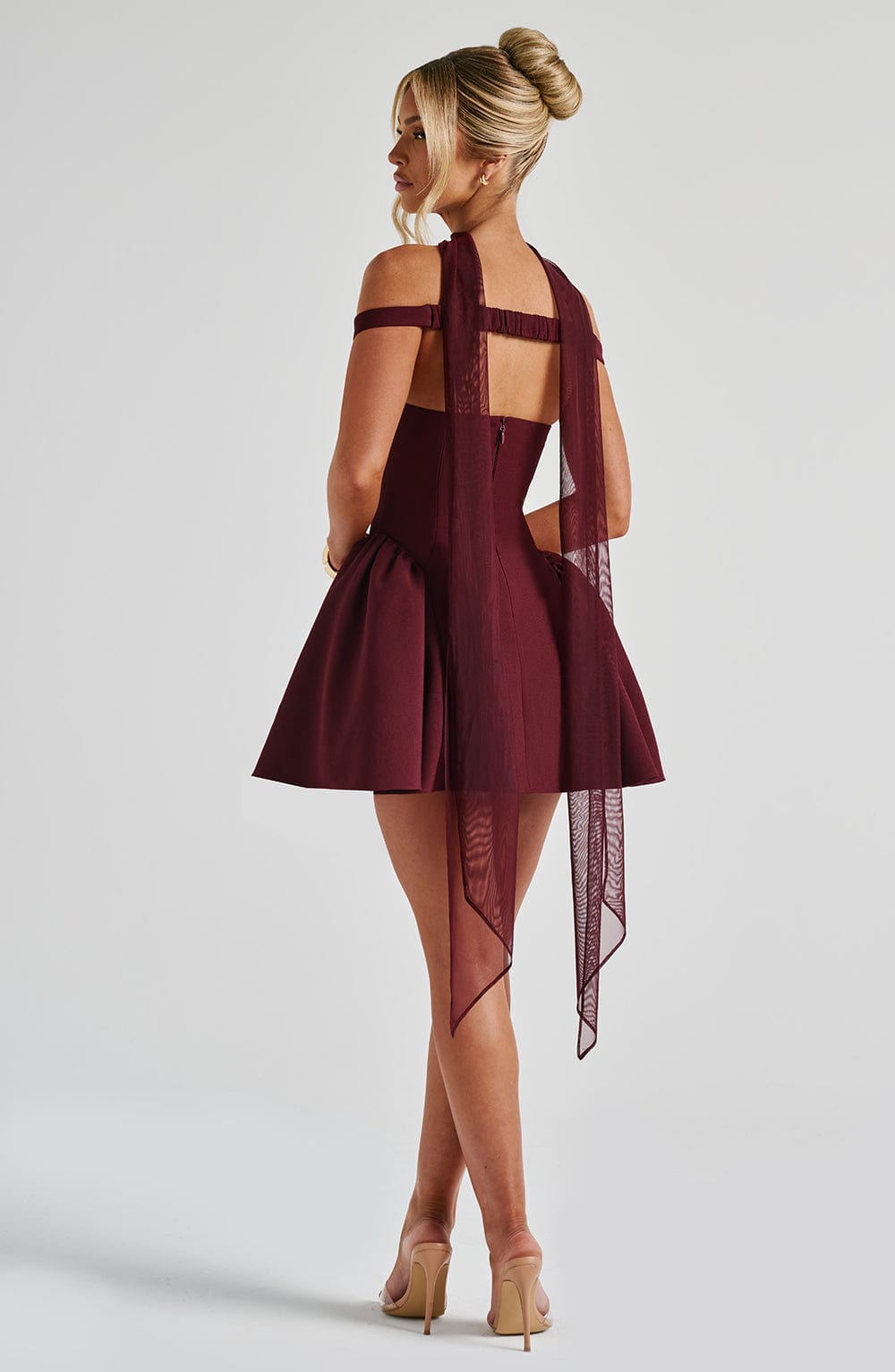 Mini Vestito Marla - Cherry Lacquer