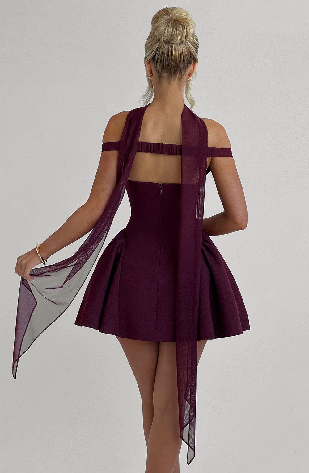 Mini Vestito Marla - Cherry Lacquer