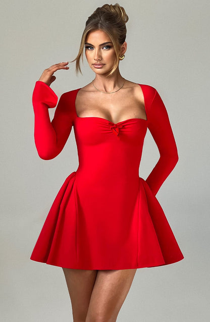 Abito Mini Rosso